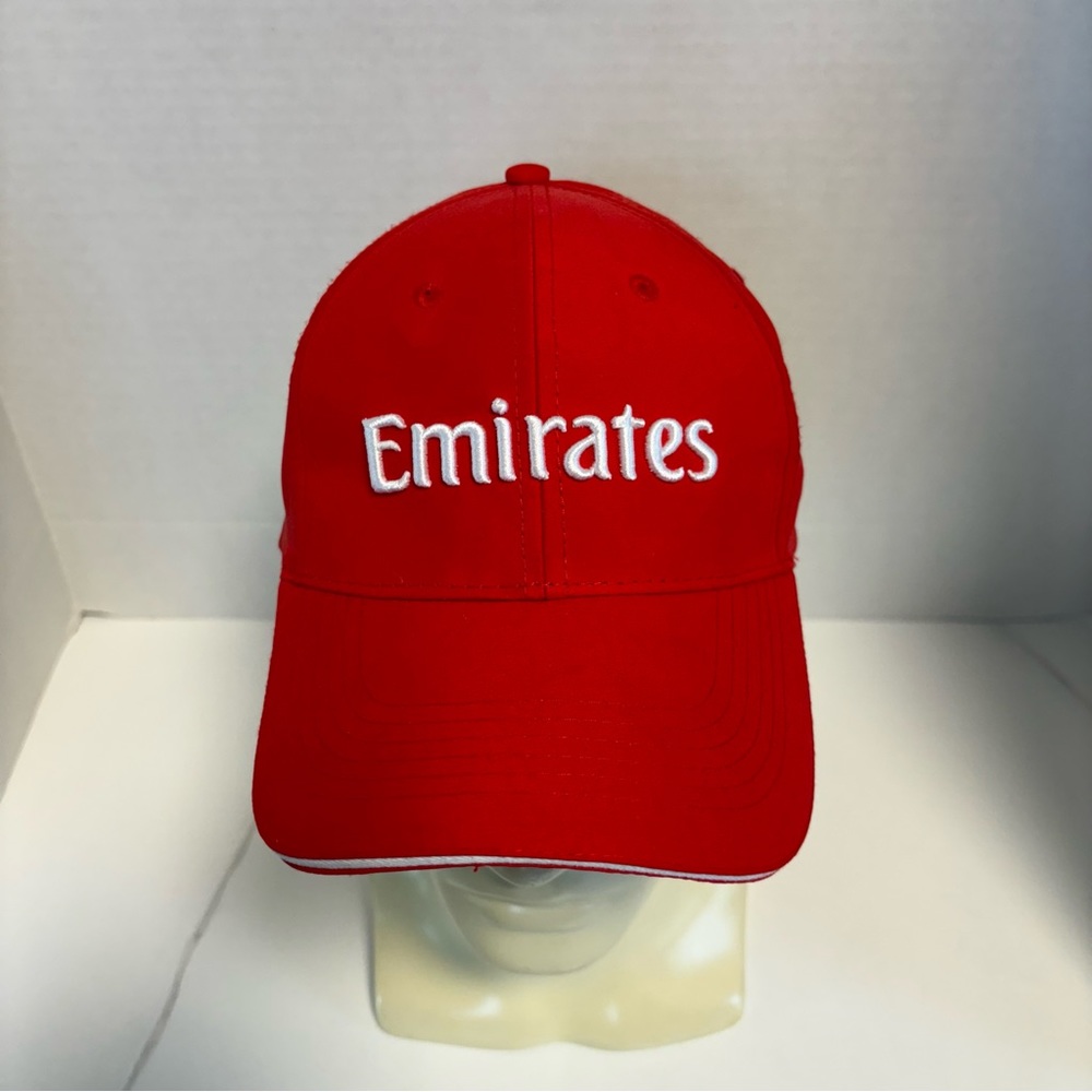 Emirates Fly Better Adjustable Red Hat Cap Aviation